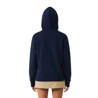 Navy - Back - Bella + Canvas Mens Heavyweight Full Zip Hoodie