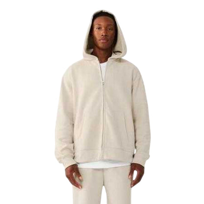 Dust - Front - Bella + Canvas Mens Heavyweight Full Zip Hoodie