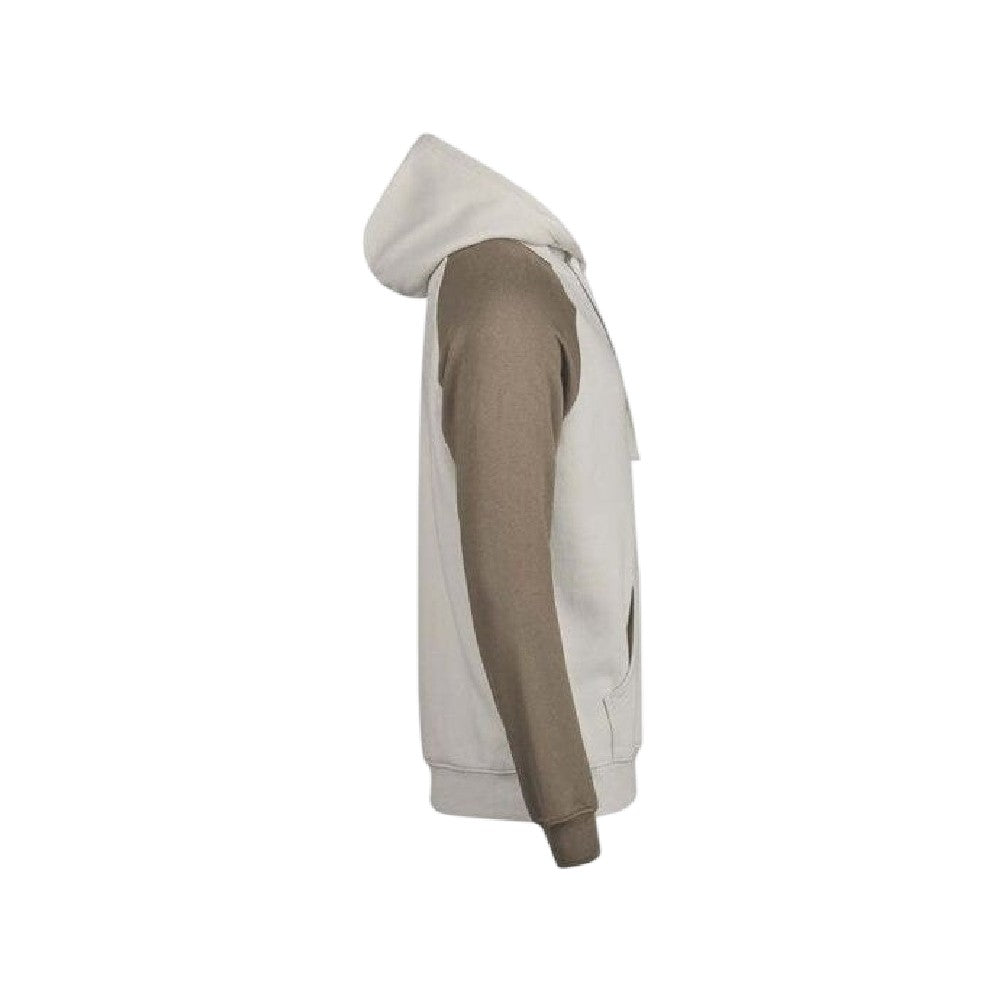 Cement-Green Clay - Lifestyle - Tee Jays Mens Unlabeled Two Tone Relaxed Fit Raglan Hoodie