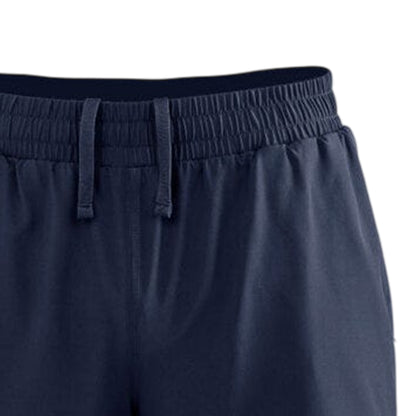 Navy - Side - Spiro Mens Recycled Running Shorts