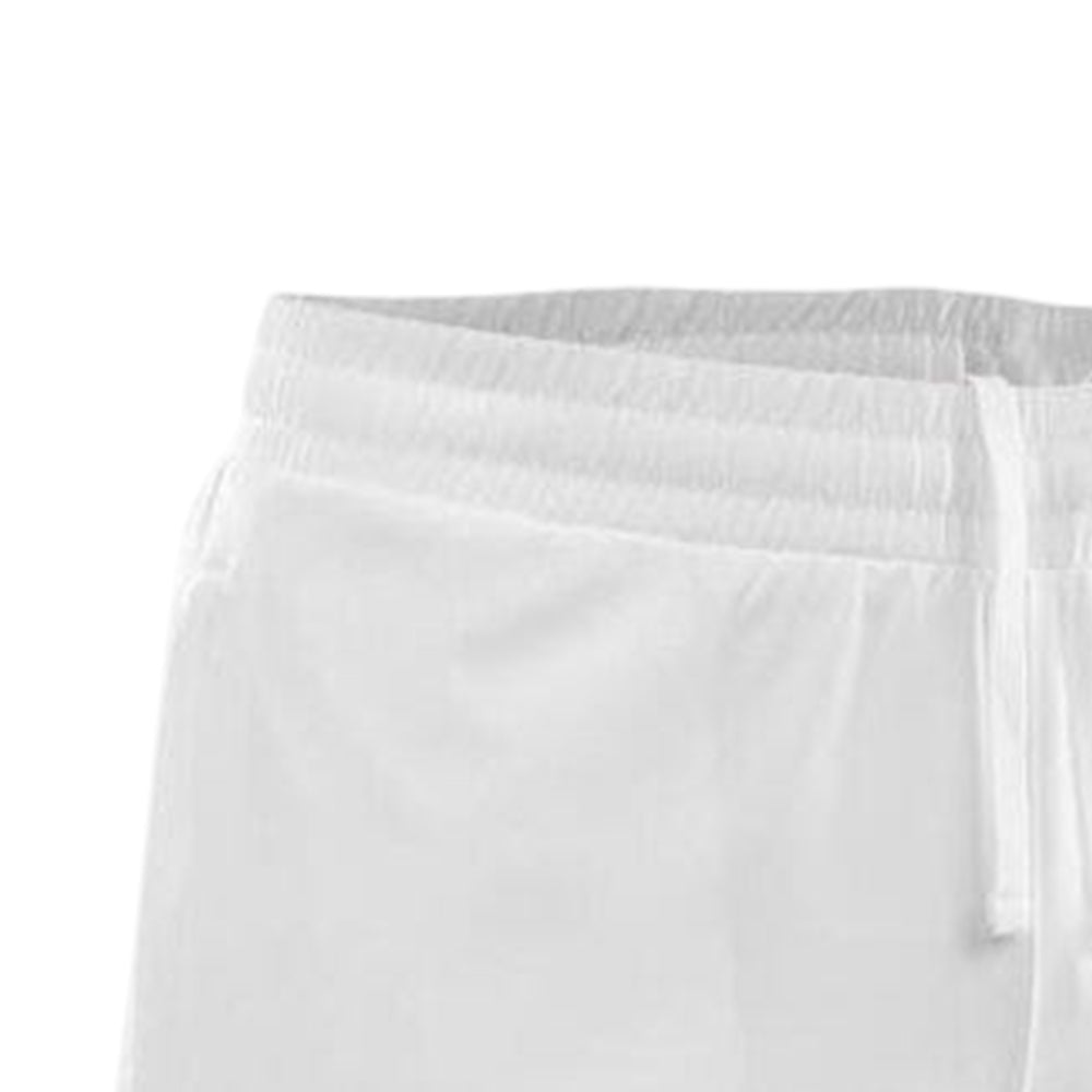 White - Side - Spiro Mens Recycled Running Shorts