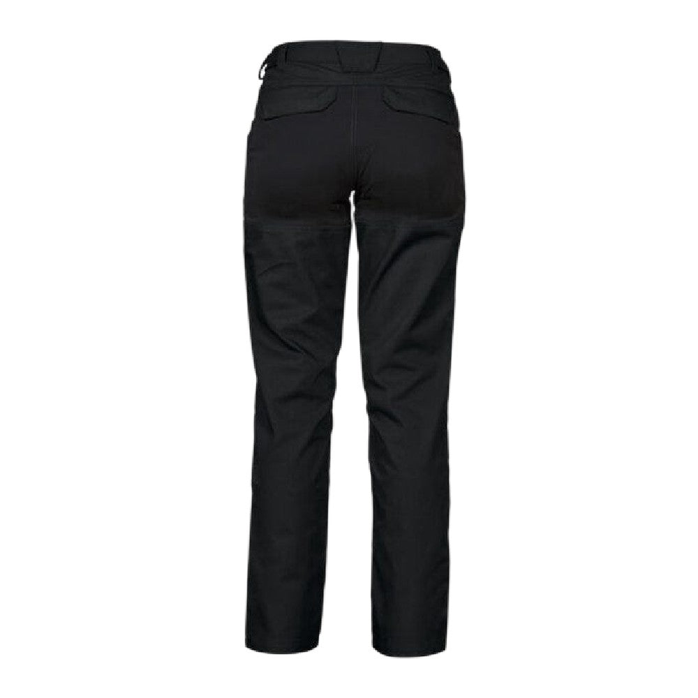 Black - Back - Projob Womens-Ladies 2521 Stretch Work Trousers