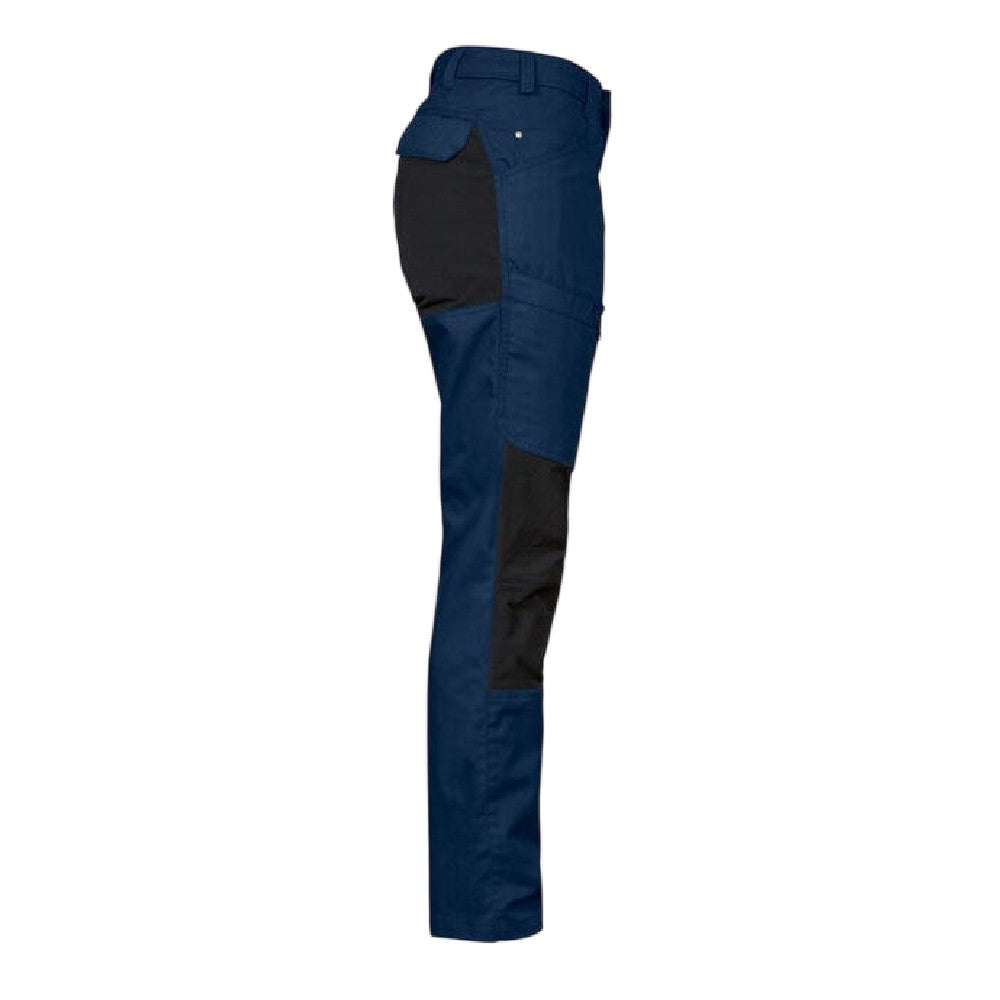 Navy - Lifestyle - Projob Womens-Ladies 2521 Stretch Work Trousers