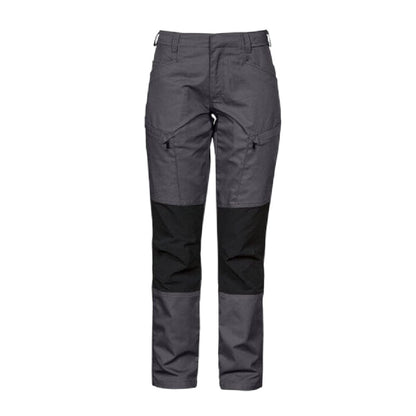 Grey - Front - Projob Womens-Ladies 2521 Stretch Work Trousers