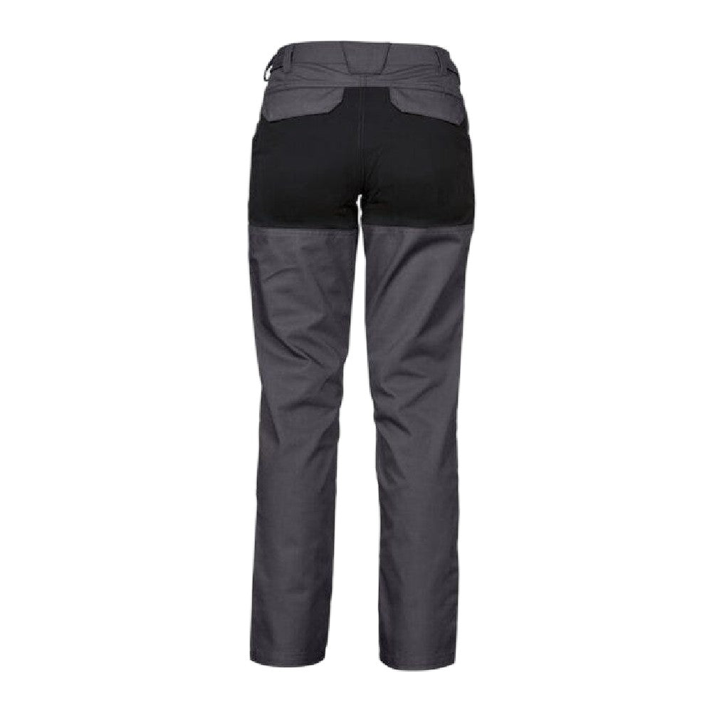 Grey - Back - Projob Womens-Ladies 2521 Stretch Work Trousers
