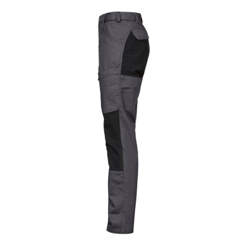Grey - Side - Projob Womens-Ladies 2521 Stretch Work Trousers