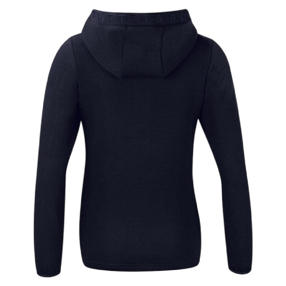 Dark Navy - Back - Cutter & Buck Womens-Ladies Pemberton Lightweight Full Zip Hoodie