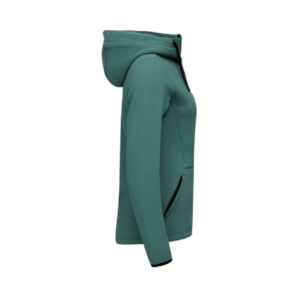 Pine Green - Lifestyle - Cutter & Buck Womens-Ladies Pemberton Lightweight Full Zip Hoodie