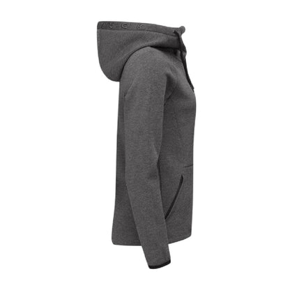 Anthracite Melange - Lifestyle - Cutter & Buck Womens-Ladies Pemberton Lightweight Full Zip Hoodie