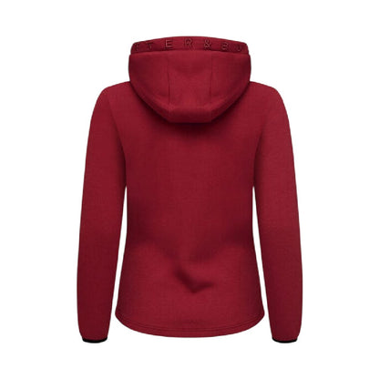 Biking Red - Back - Cutter & Buck Womens-Ladies Pemberton Lightweight Full Zip Hoodie
