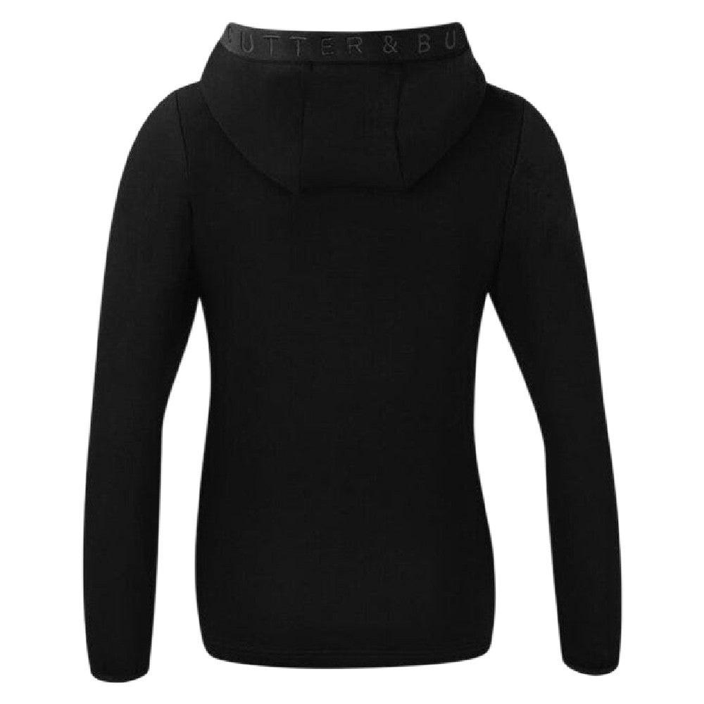 Black - Back - Cutter & Buck Womens-Ladies Pemberton Lightweight Full Zip Hoodie