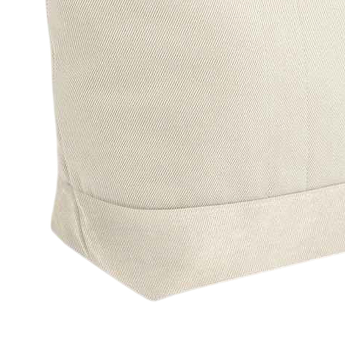 Natural - Side - Quadra Puerto Weekender Twill Tote Bag