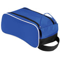 Bright Royal-Black-White - Front - Quadra Teamwear Shoe Bag - 9 Litres