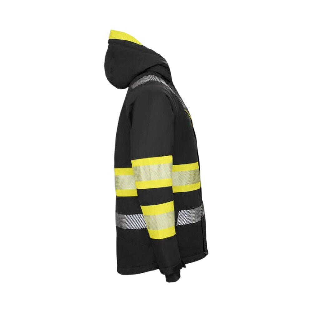 Yellow-Black - Lifestyle - Projob Mens 6446 Functional Class 1 Jacket