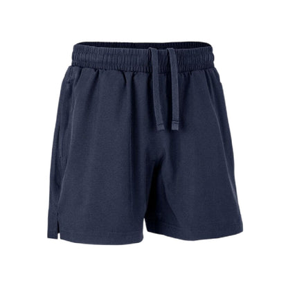 Navy - Front - Spiro Childrens-Kids Recycled Shorts