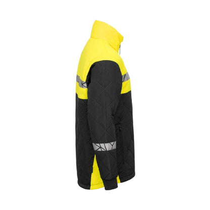 Black-Yellow - Lifestyle - Projob Mens Progression 7404 Jacket