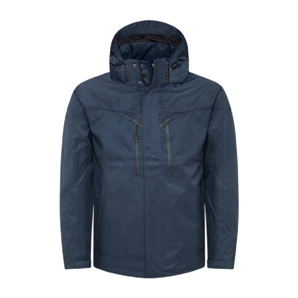 Navy - Front - Projob Mens 5430 Jacket