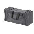 Graphite - Front - Quadra Jumbo Sports Duffle Bag - 74 Litres