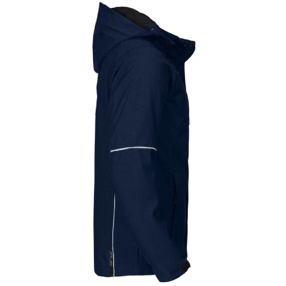 Navy - Lifestyle - Projob Mens 3406 Functional Hooded Jacket