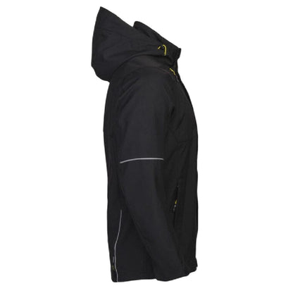 Black - Lifestyle - Projob Mens 3406 Functional Hooded Jacket