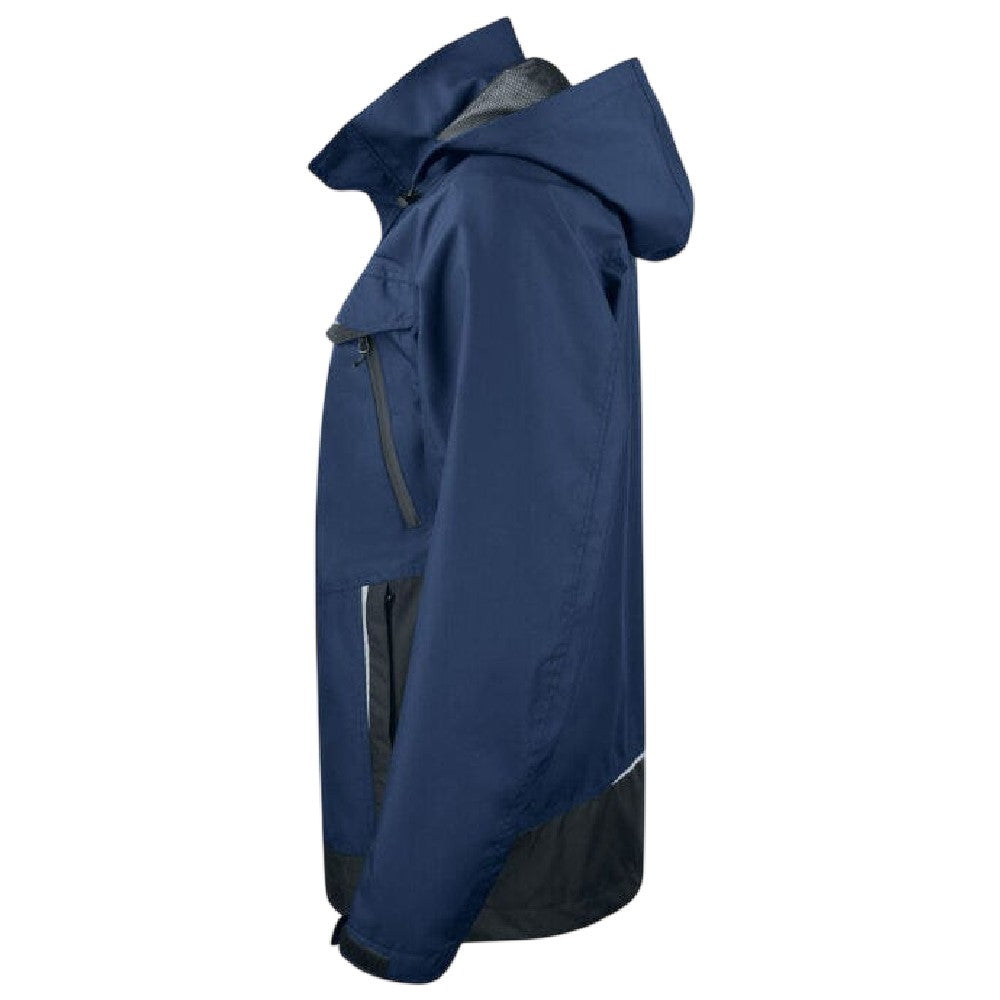 Navy - Side - Projob Mens Prio 4440 Functional Jacket