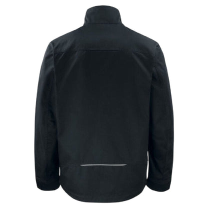 Black - Back - Projob Mens Prio 5425 Service Jacket