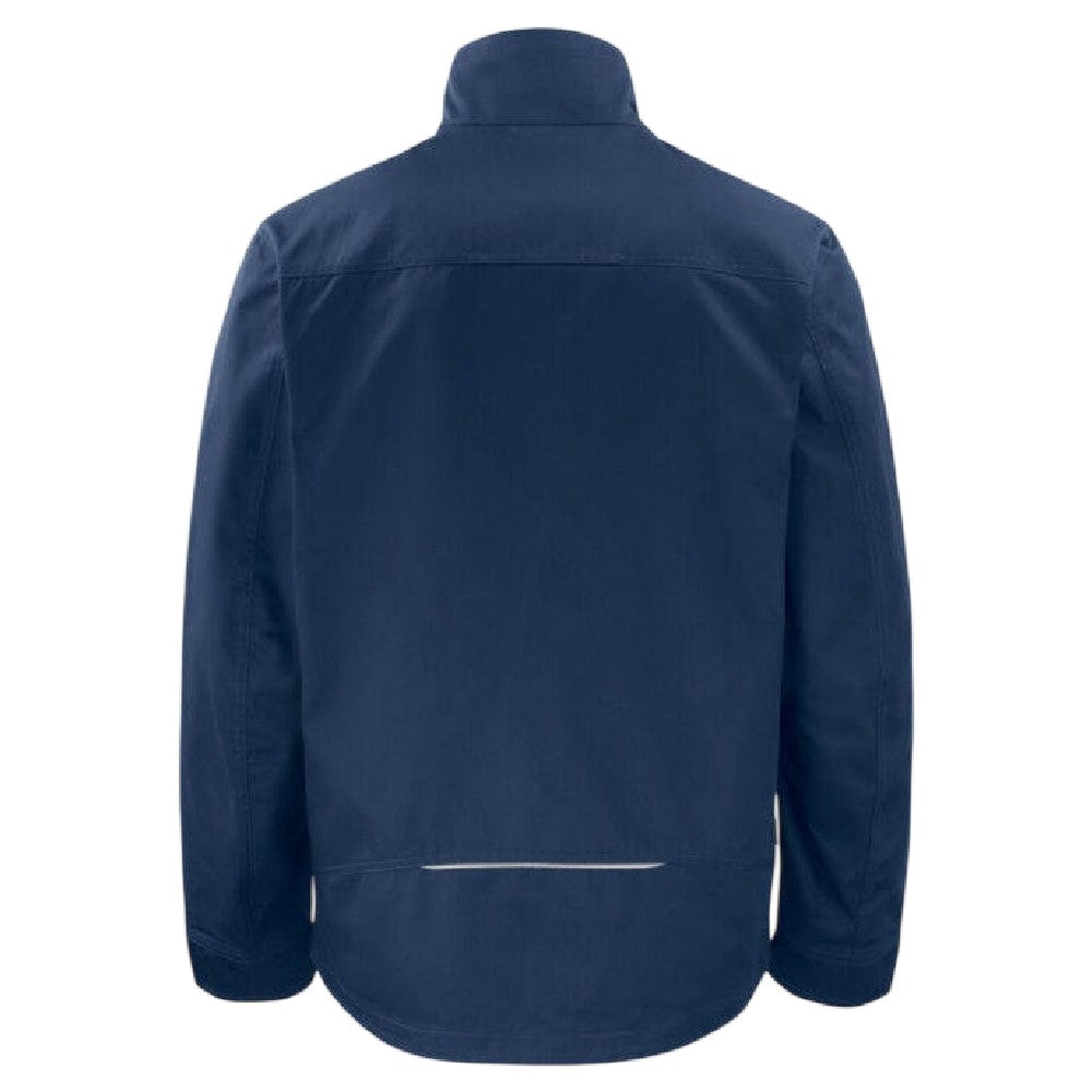 Navy - Back - Projob Mens Prio 5425 Service Jacket