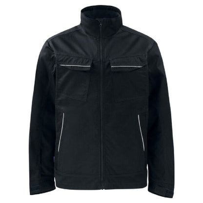 Black - Front - Projob Mens Prio 5425 Service Jacket