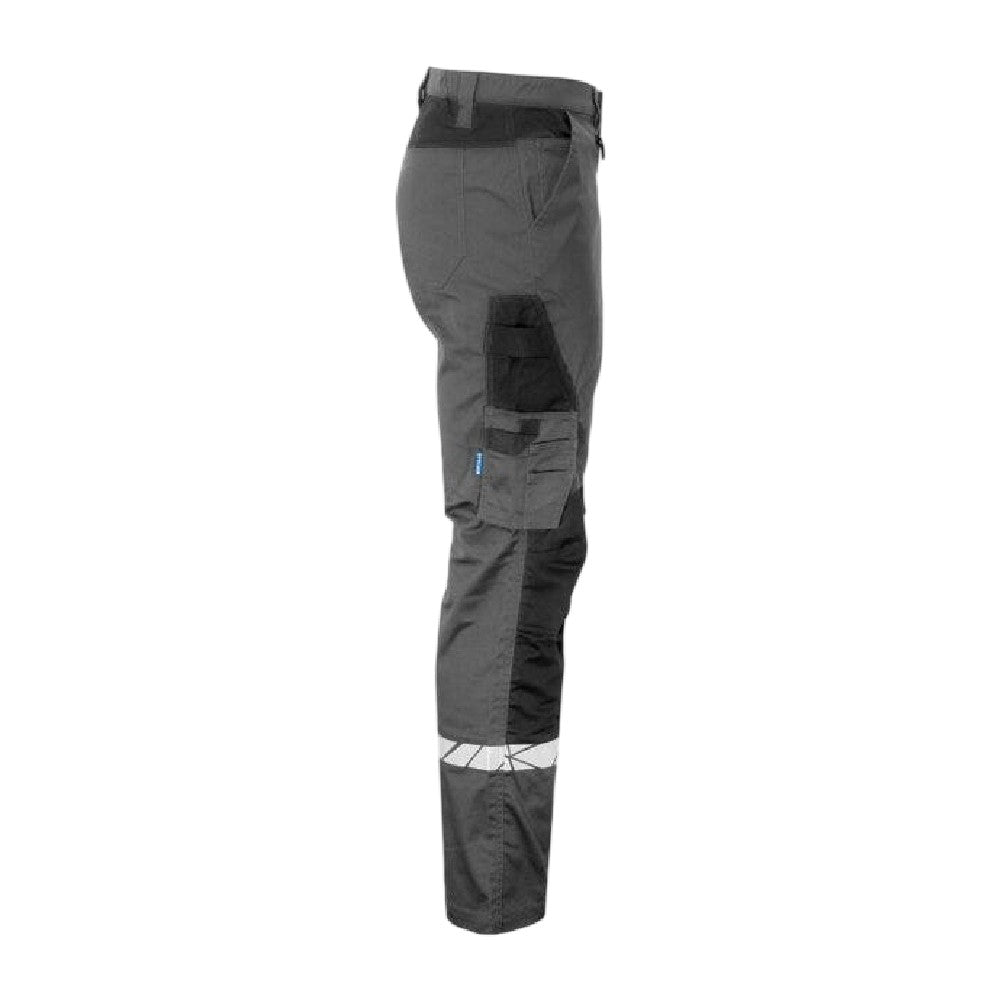 Grey-Black - Lifestyle - Projob Mens 7507 Service Work Trousers