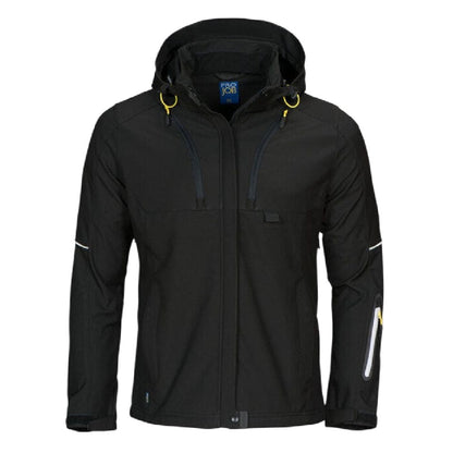 Black - Front - Projob Womens-Ladies 3412 Functional Jacket