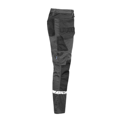 Grey-Black - Lifestyle - Projob Mens Two Tone Work Trousers
