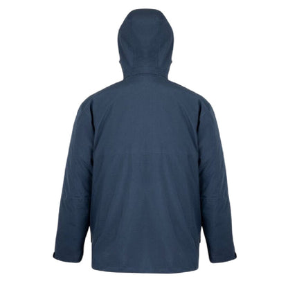 Navy - Back - Result Recycled Mens Ripstop 3 in 1 Jacket