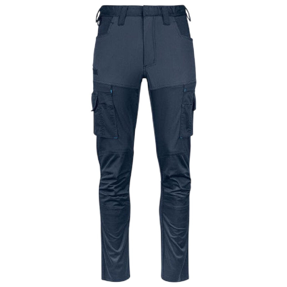 Navy - Front - Projob Mens 2552 Stretch Work Trousers