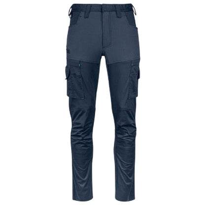 Navy - Front - Projob Mens 2552 Stretch Work Trousers