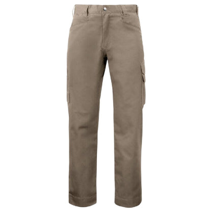 Khaki Green - Front - Projob Mens Prio 2530 Work Trousers