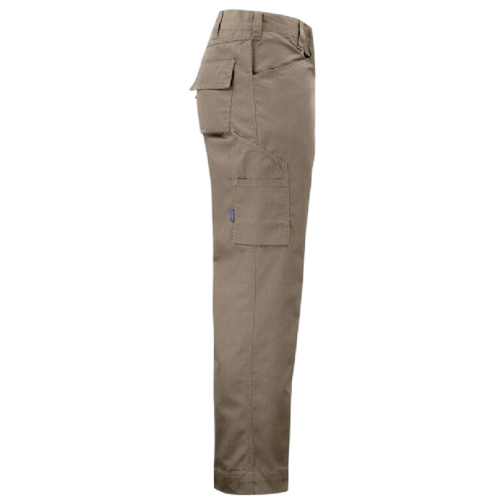 Khaki Green - Lifestyle - Projob Mens Prio 2530 Work Trousers