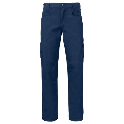 Navy - Front - Projob Mens Prio 2530 Work Trousers