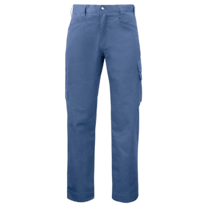 Sky Blue - Front - Projob Mens Prio 2530 Work Trousers