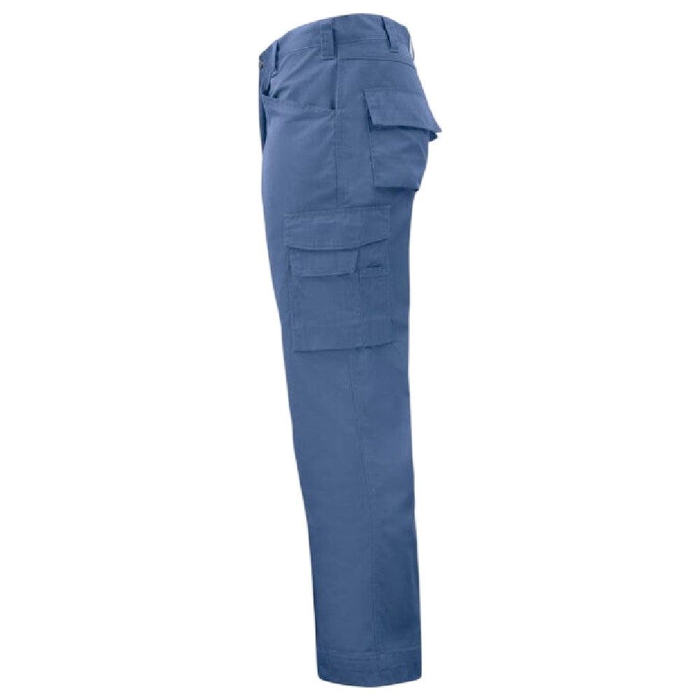 Sky Blue - Side - Projob Mens Prio 2530 Work Trousers