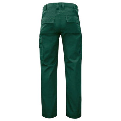 Forest Green - Back - Projob Mens Prio 2530 Work Trousers