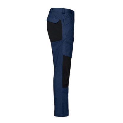 Navy - Lifestyle - Projob Mens 2520 Stretch Work Trousers