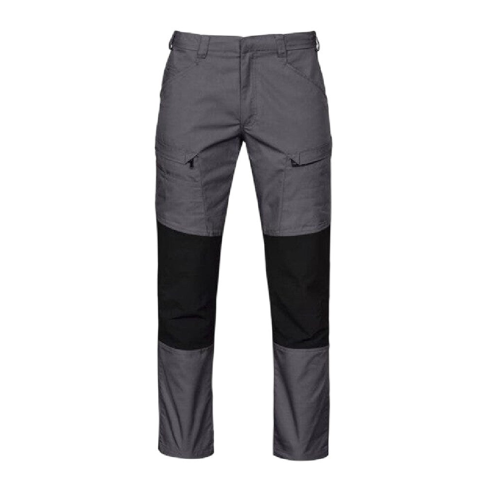 Grey - Front - Projob Mens 2520 Stretch Work Trousers