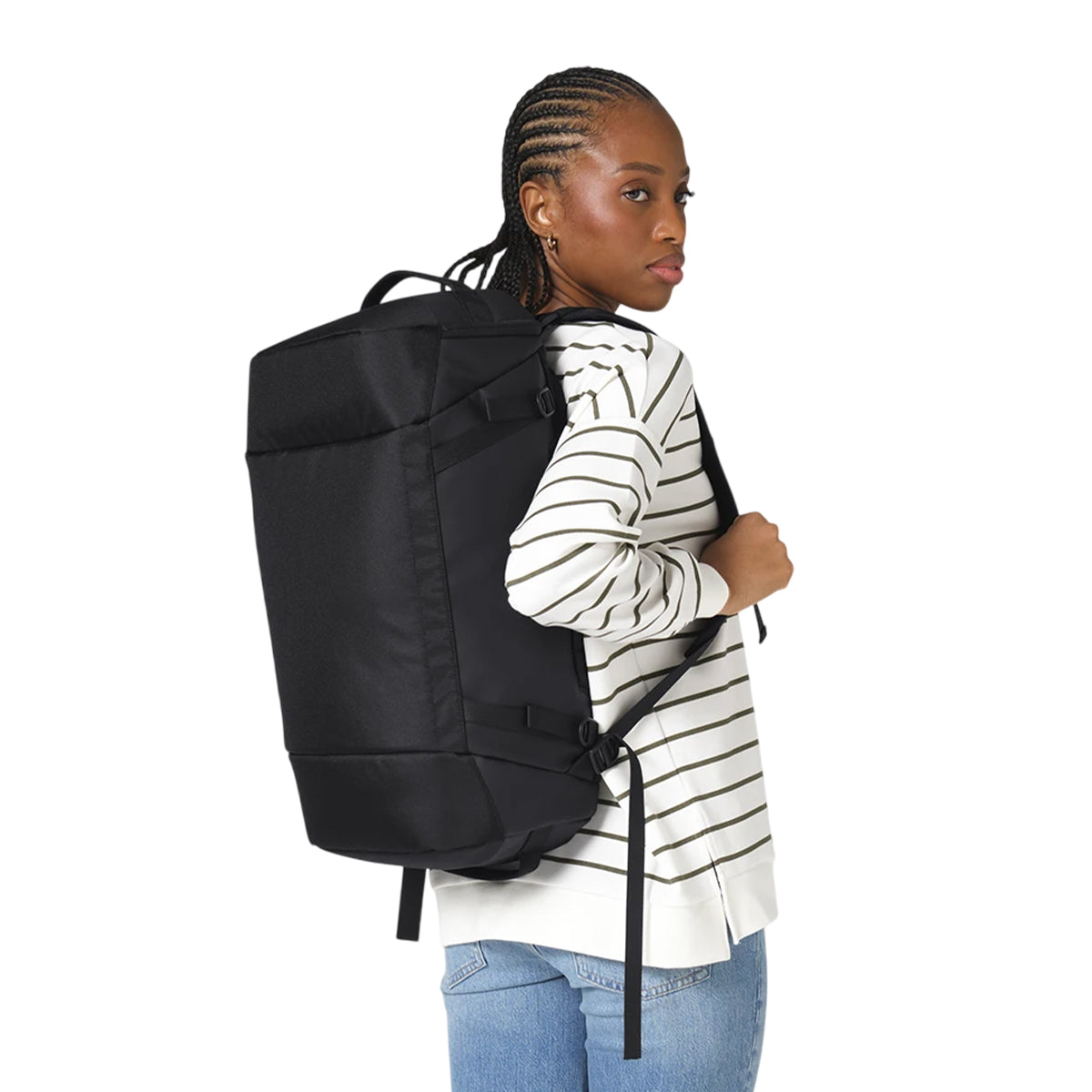 Black - Lifestyle - Quadra Zurich Hybrid 45L Holdall