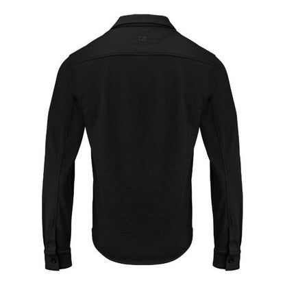 Black - Back - Cutter & Buck Mens Advantage Leisure Shirt