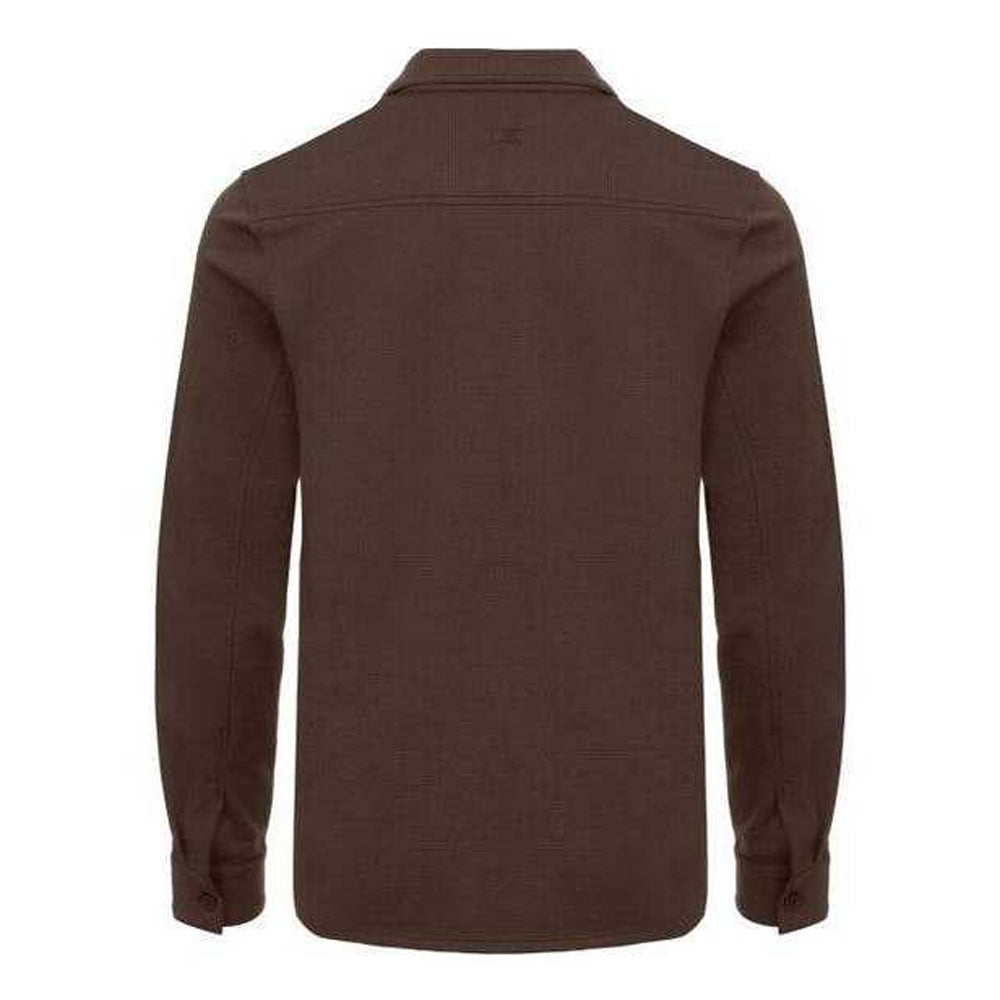 Dark Mocha - Back - Cutter & Buck Mens Advantage Leisure Shirt