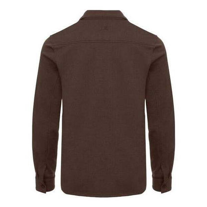 Dark Mocha - Back - Cutter & Buck Mens Advantage Leisure Shirt