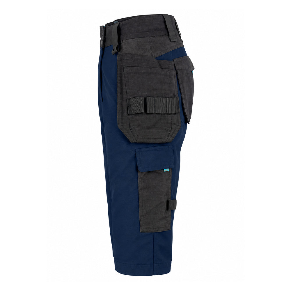Navy - Lifestyle - Projob Mens 5562 Stretch Holster Pocket Work Shorts