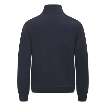 Dark Navy - Back - Clique Unisex Adult Miami Polyester Blend Cardigan