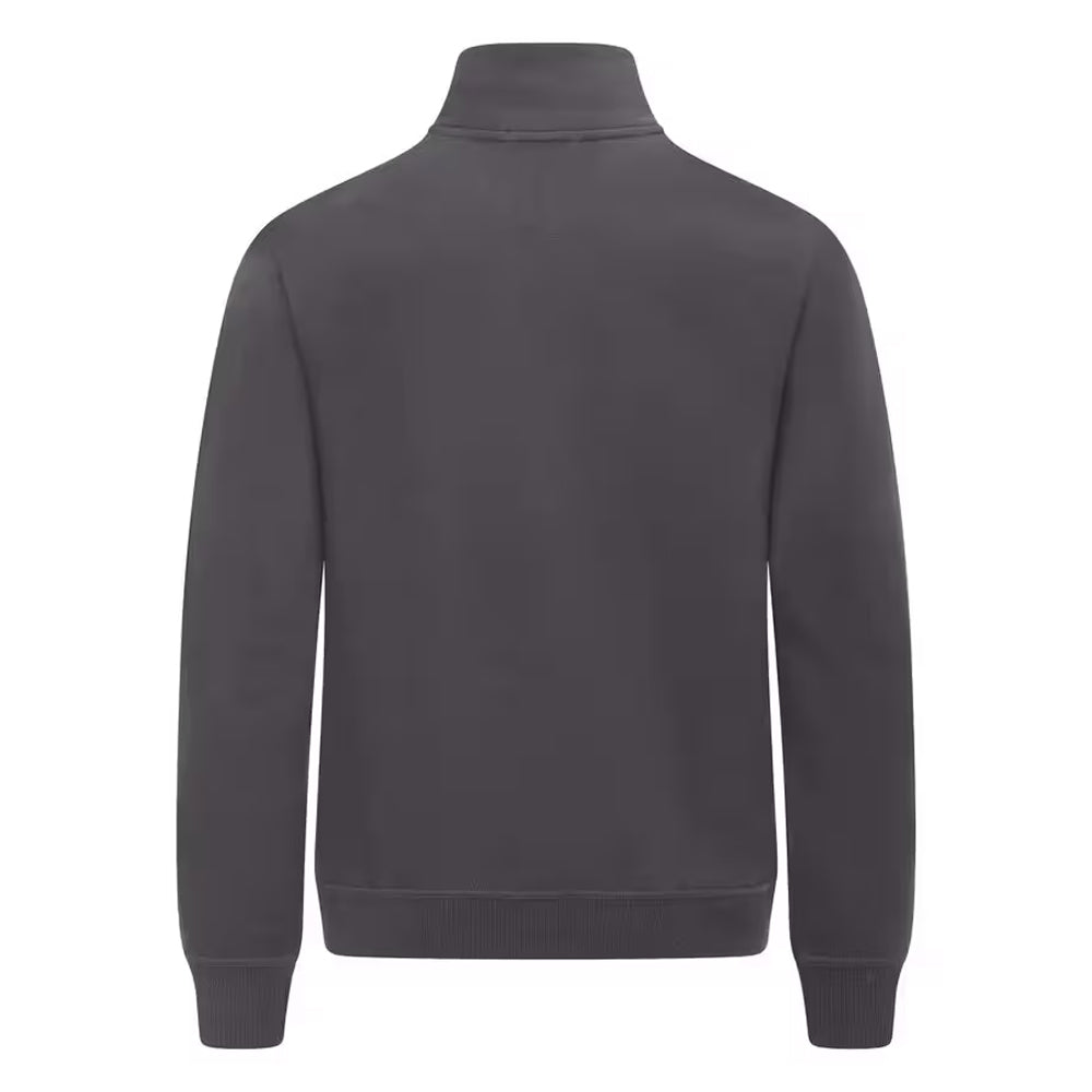 Metal Grey - Back - Clique Unisex Adult Miami Polyester Blend Cardigan