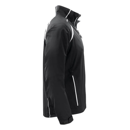 Black - Side - Cutter & Buck Mens North Shore Padded Jacket
